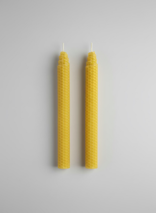 Hand rolled candles - set of 5