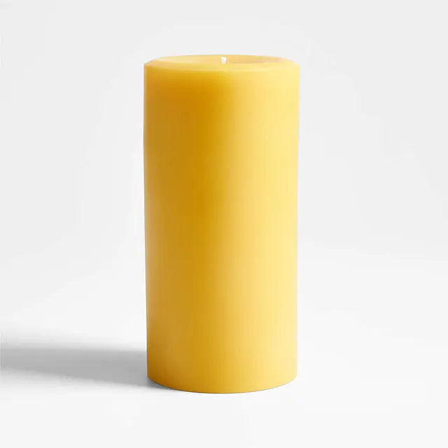 Yasmine - Pure Beeswax Pillar candle